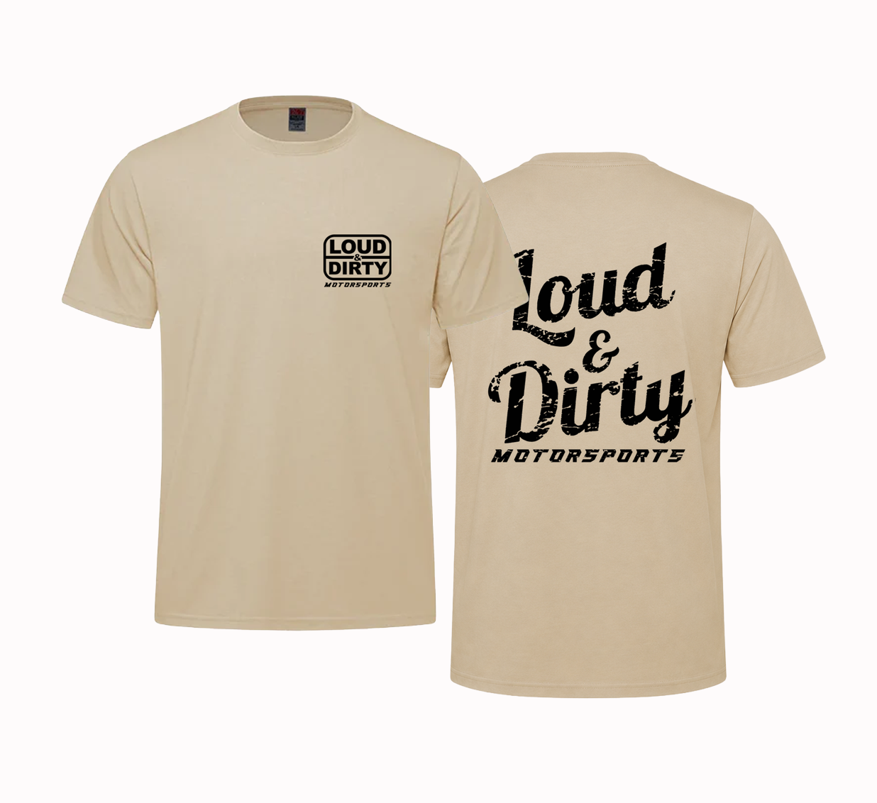T-Shirts- Tan Block