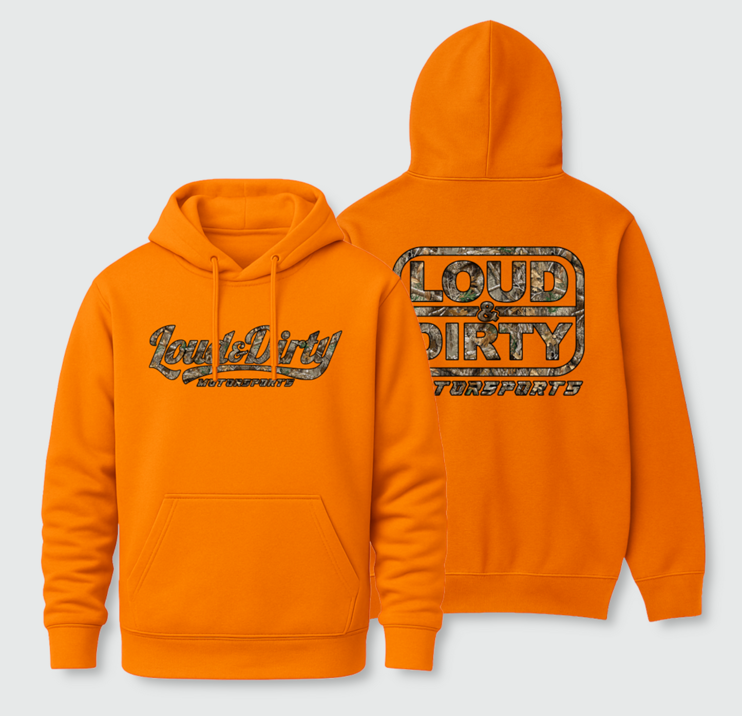 Hoodie- Hunter Orange