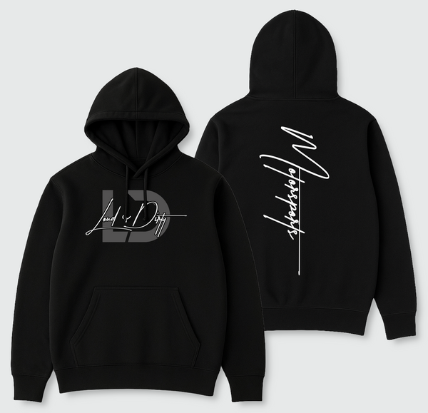 Hoodie- Cursive