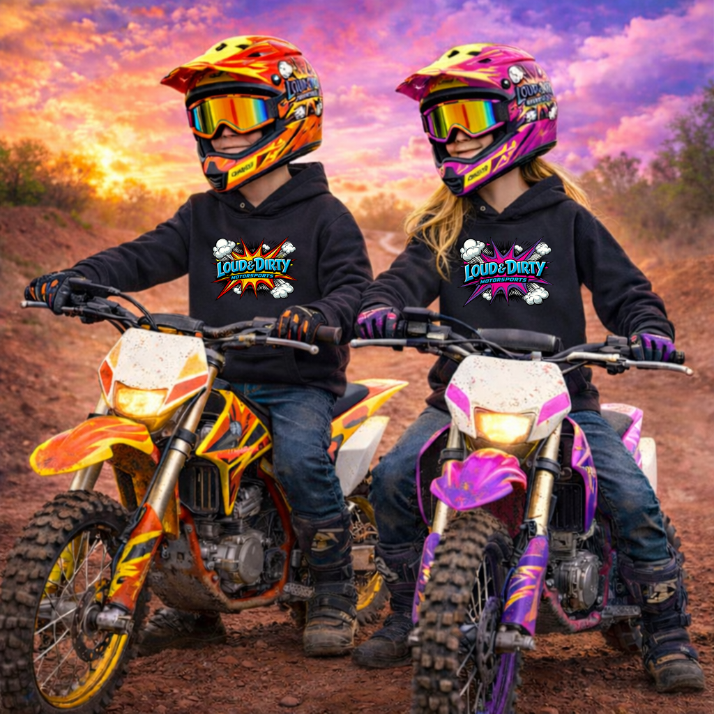 Kids Hoodie- Comic Book