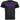 Black Loud & Dirty T-Shirt- Purple Print